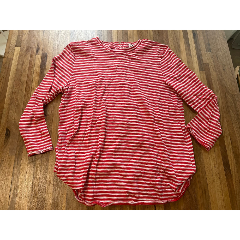 We the Free by Free People Striped Mod Open Back Top